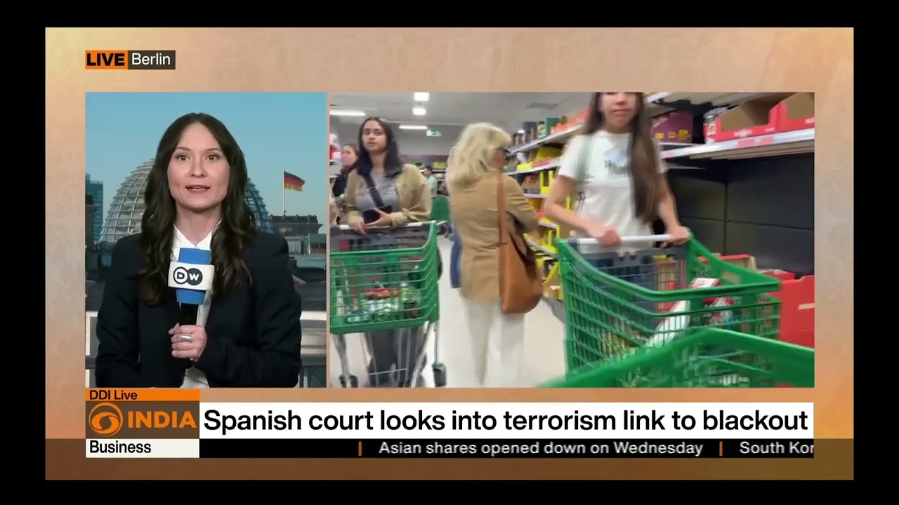25/04/30 DW Correspondent Emily Leshner in Berlin for DD-India in New Delhi