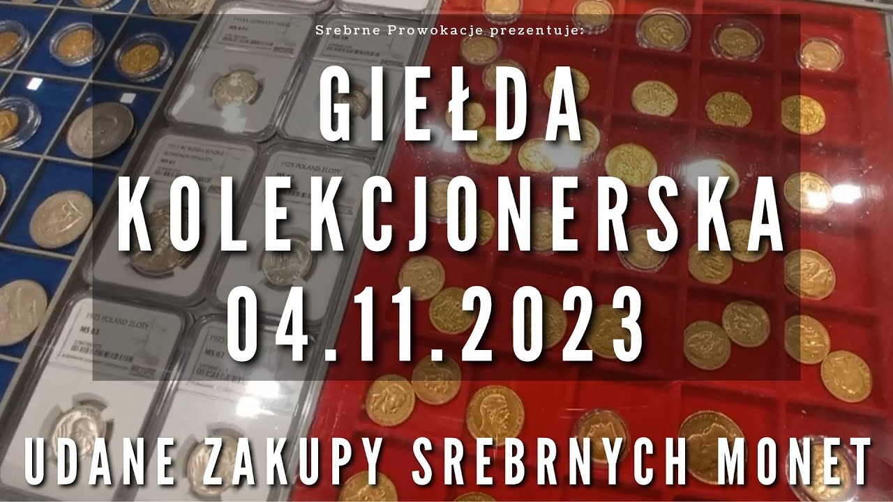 Giełda kolekcjonerska w Łodzi 04.11.2023 - Relacja