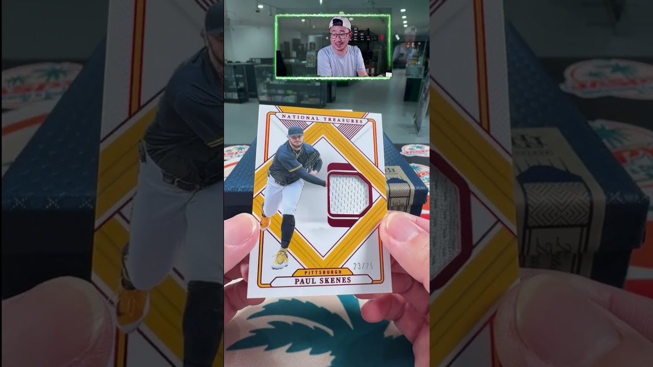 М, 16.03.26 || Распаковка одной коробки Panini National Treasures Baseball 2025 *PYT* #8