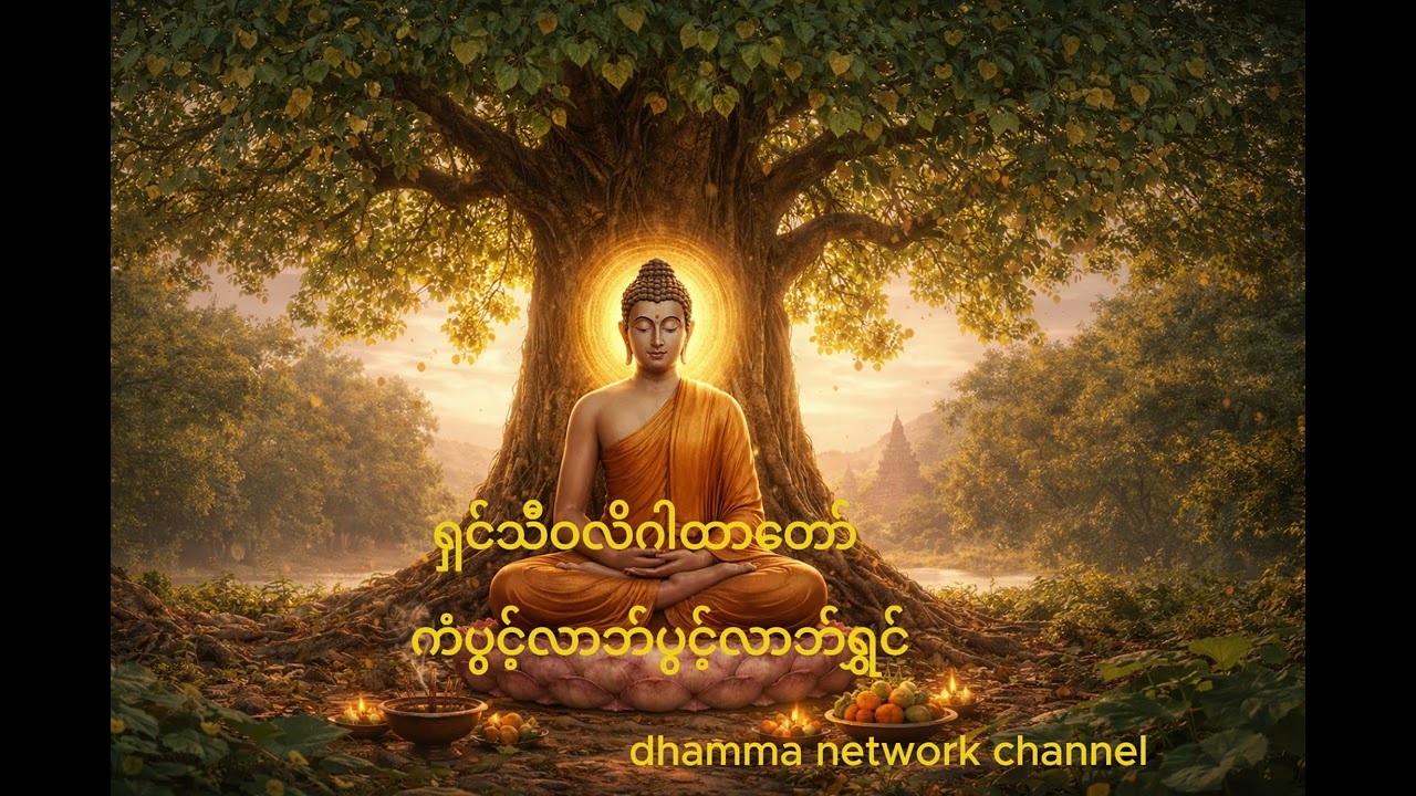 ရှင်သီဝလိဂါထာတော် ကံပွင့်လာဘ်ပွင့်လာဘ်ရွှင်