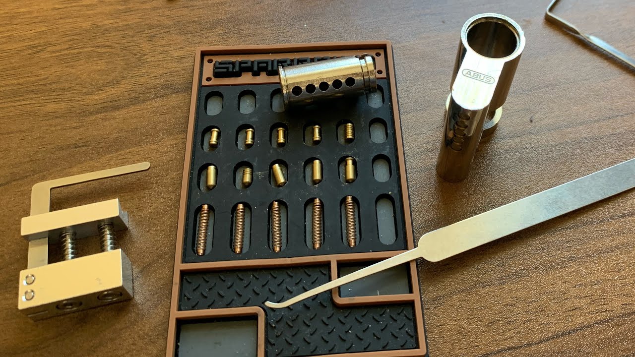 [18] Abus Euro Cylinder Picked and Gutted
