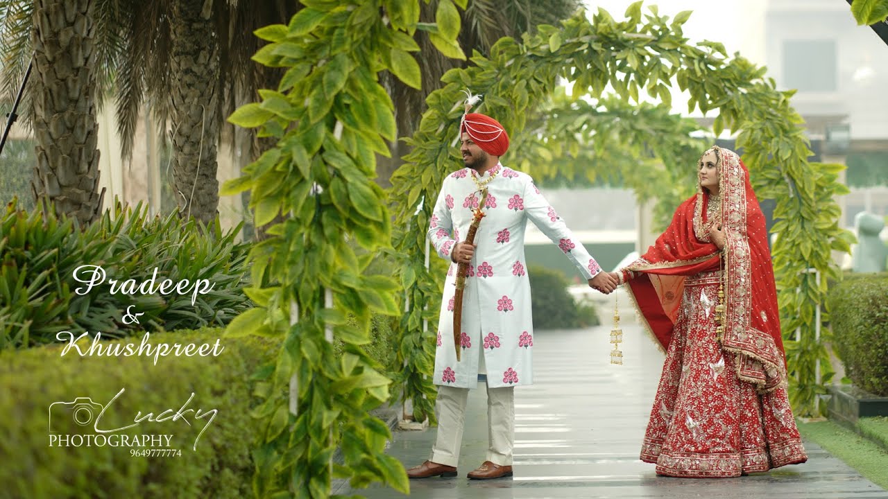 Punjabi Cinematic Highlight # Pradeep & Khushpreet # Lucky Photography Padampur