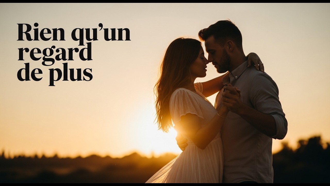 Rien qu’un regard de plus – Chanson française romantique et intense