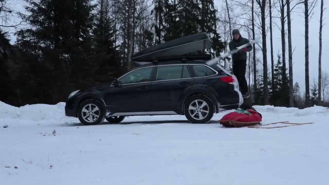  Vintertur i Kindla - Övernattning i klosstjärn. 