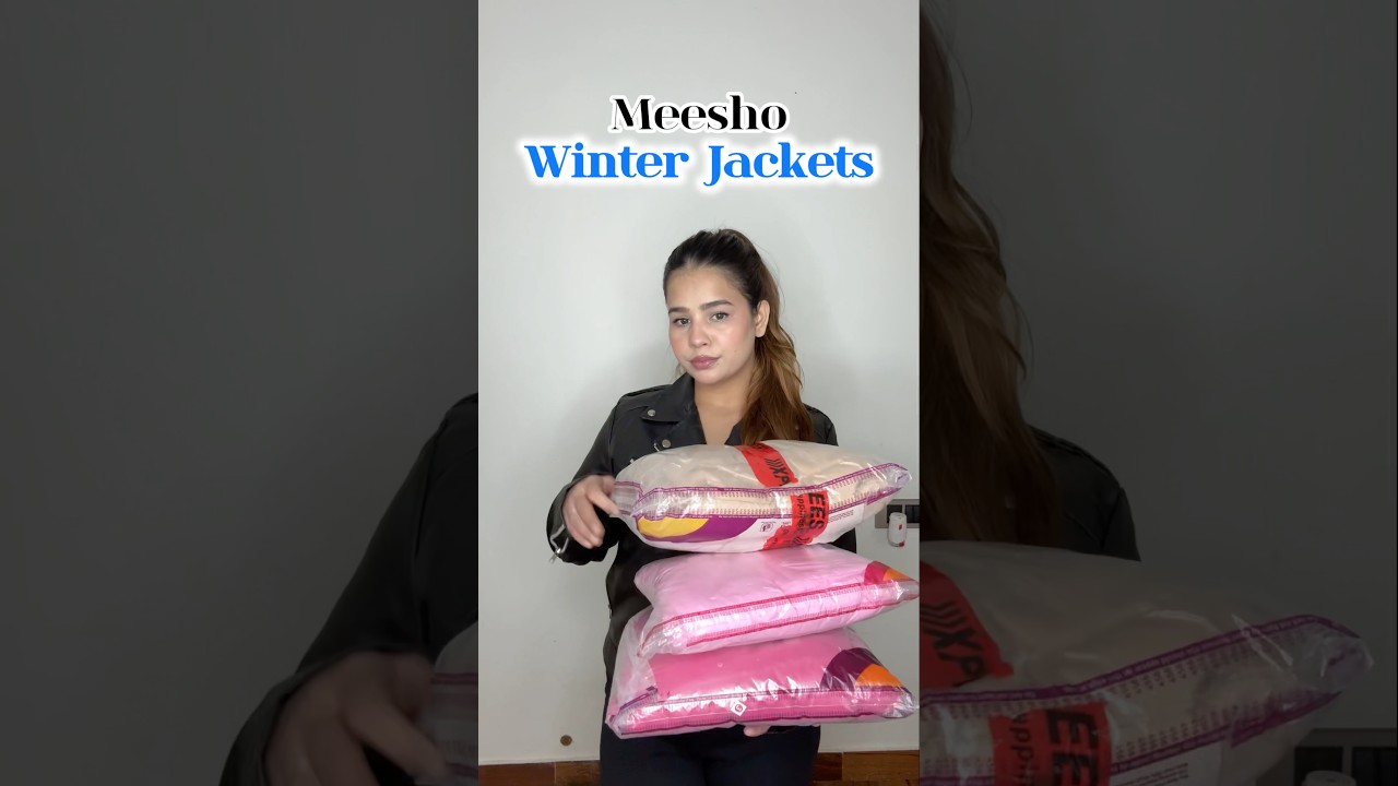 Meesho Winter Jackets 🧣#meesho #meeshojackets #winterfashion #messhofinds #shortfeed #youtubeshort