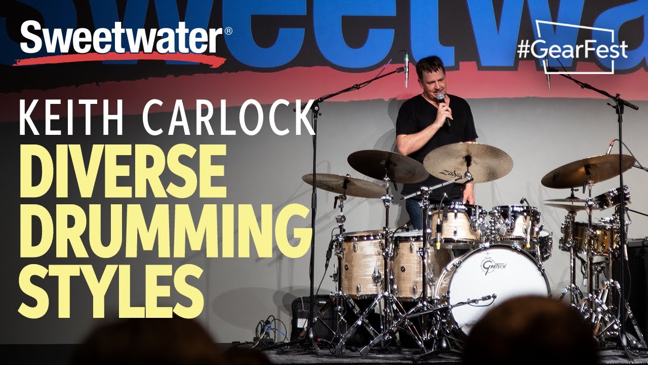 Diverse Drumming Styles with Keith Carlock — GearFest 2019