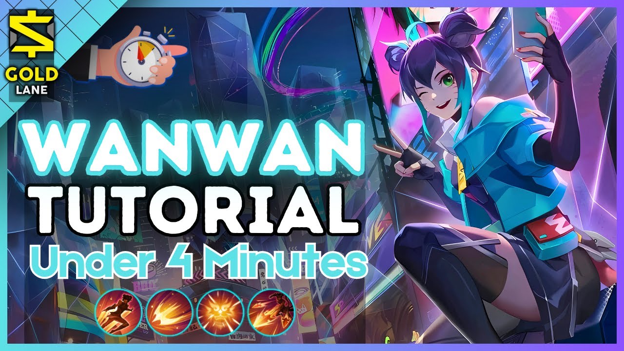 4-Minute Wanwan Tutorial in the Gold Lane || (MLBB S35) 2025