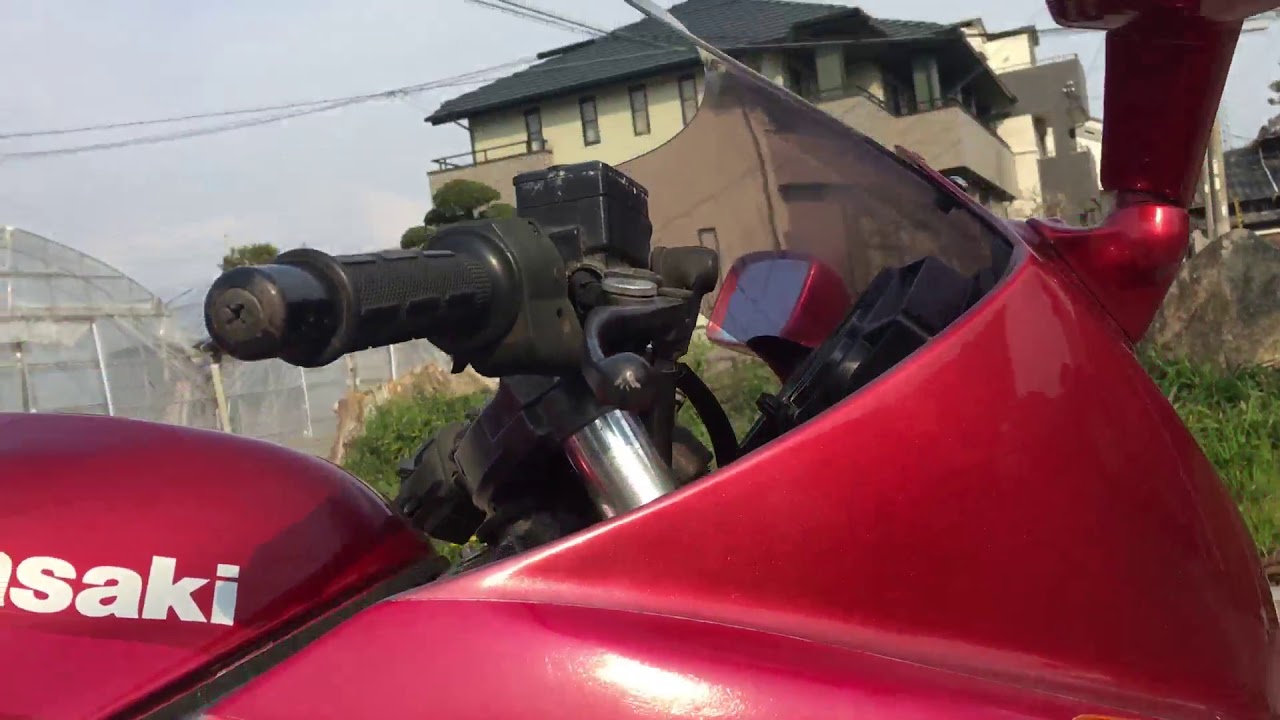 カワサキ　ZZ-R400 カーカーマフラー
