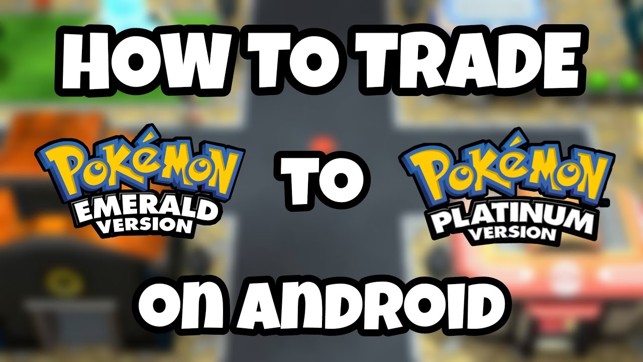 How To Trade Pokemon Gen 3 to Gen 4 - Pokemon Emerald to Platinum