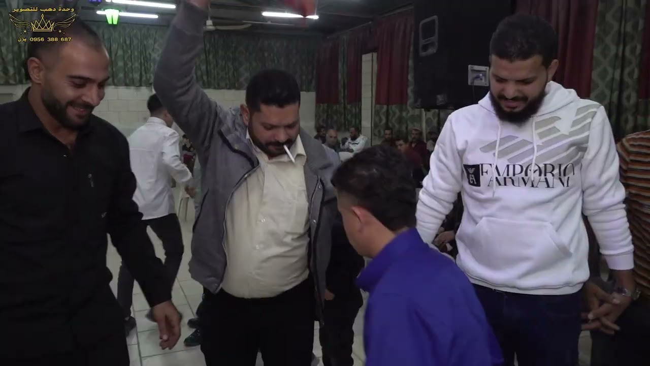  حفل زفاف العريسين ياسر عنتابي والعريس وليد محمد تصوير وحدة دهب بإدارة يزن 0956388687