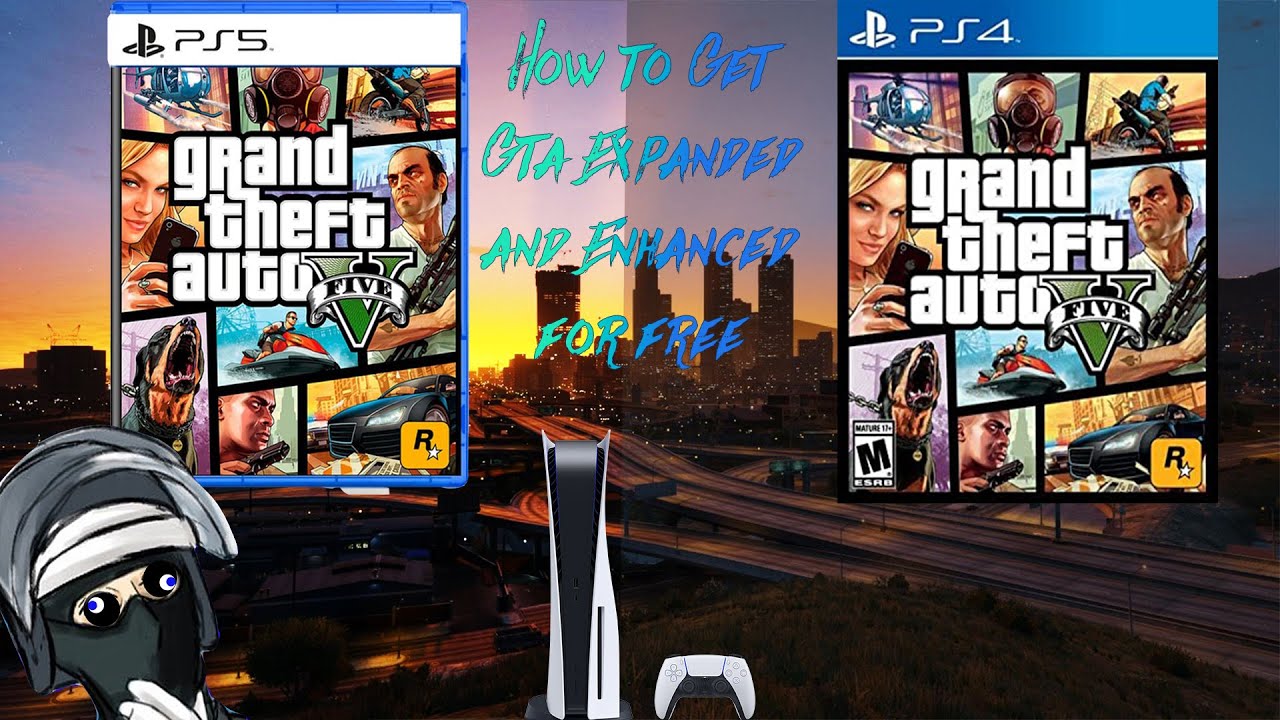 GUIDE* HOW TO GET GTA 5 EXPANDED AND ENHANCED FOR FREE (PS5)