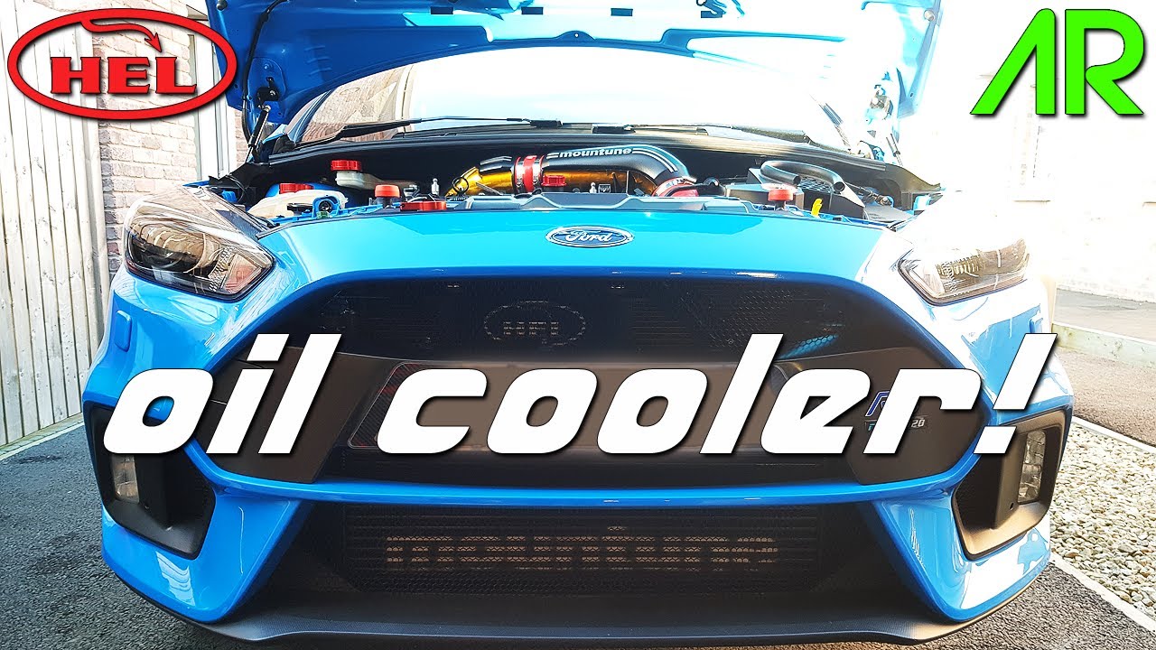 HEL PERFORMANCE OIL COOLER KIT INSTALL! | FOCUS RS