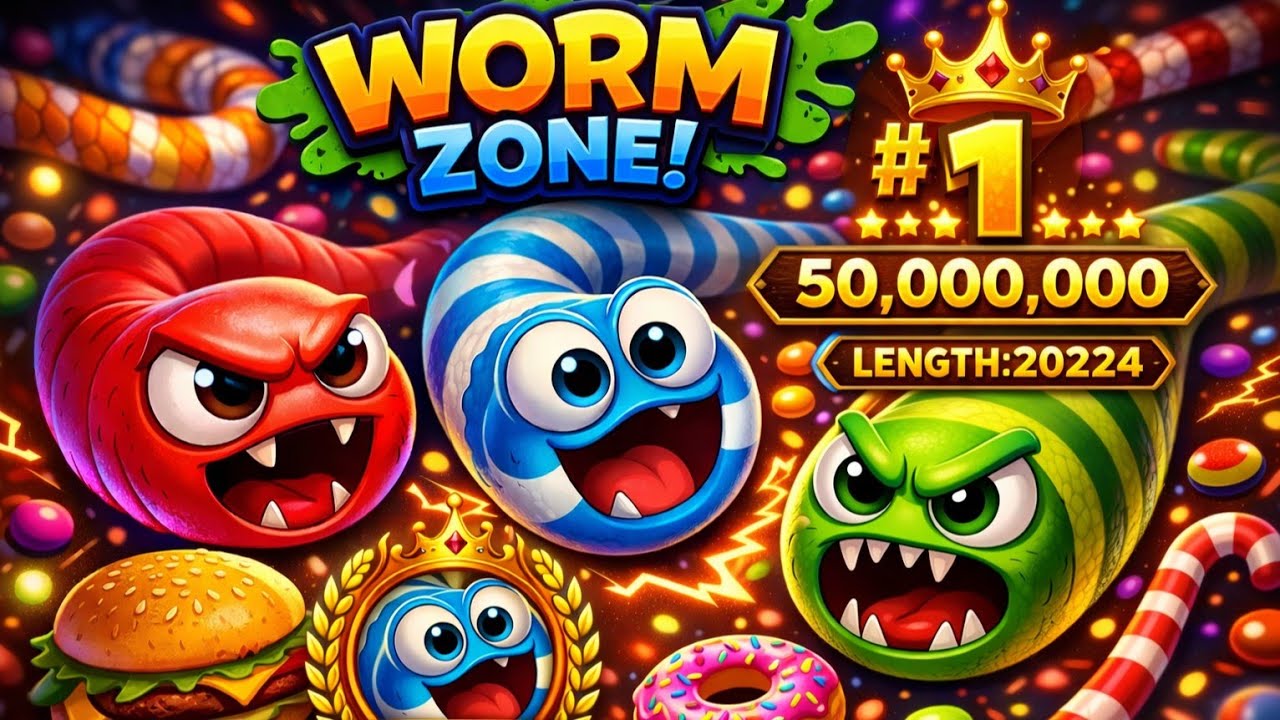 Worm zone gameplay video || snake game || gameplay video || high score || unlimited fun || #wormzone
