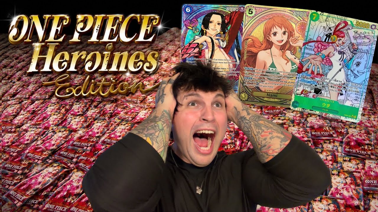ОТКРЫВАЕМ 288 ПАКОВ КАРТОЧЕК ONE PIECE EB03!