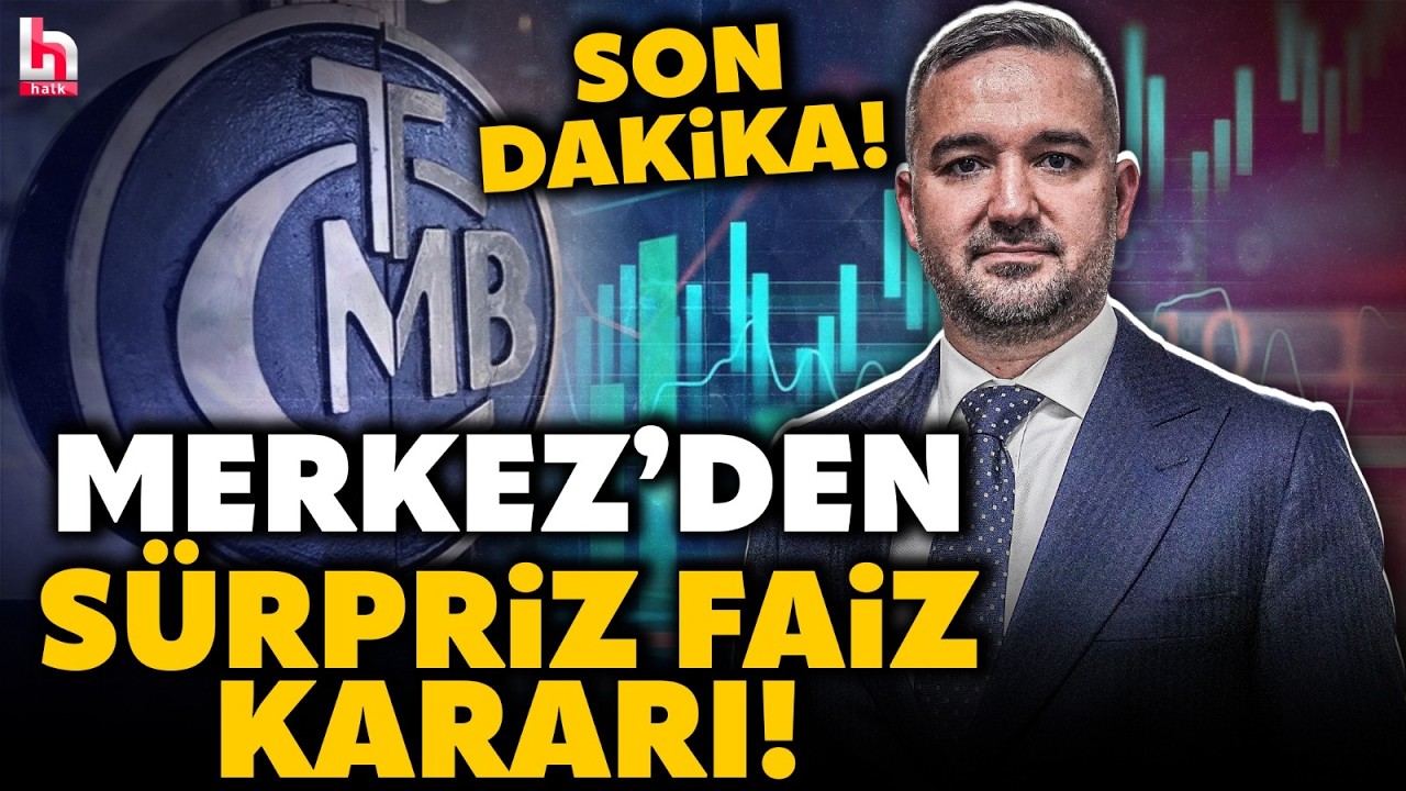 SON DAKİKA! Piyasalar nefesini tutmuştu! Merkez Bankası merakla beklenen faiz kararını açıkladı!