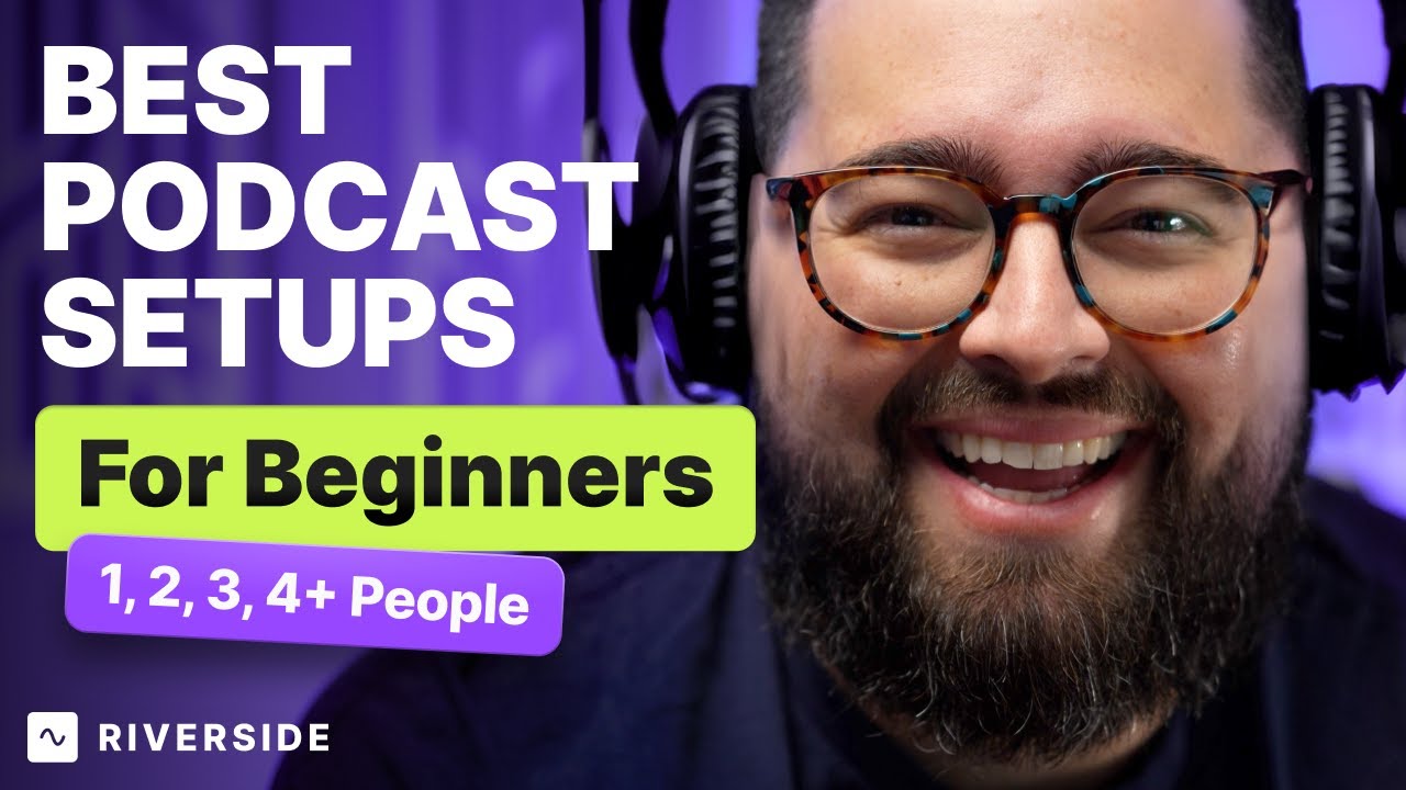 Best Podcast Setup Guide (2025) — Solo to 4+ Guests!