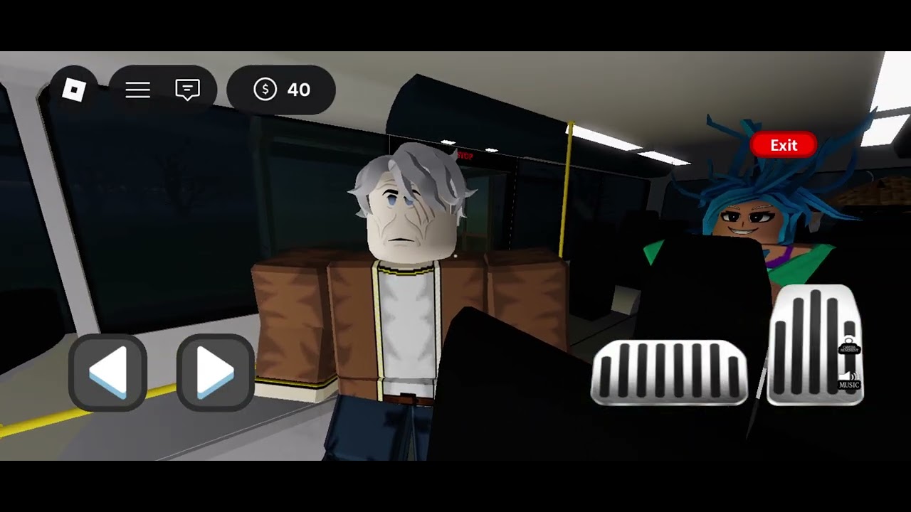 Doing the Old man Ending In Roblox Sinister Bus 🚌 💀