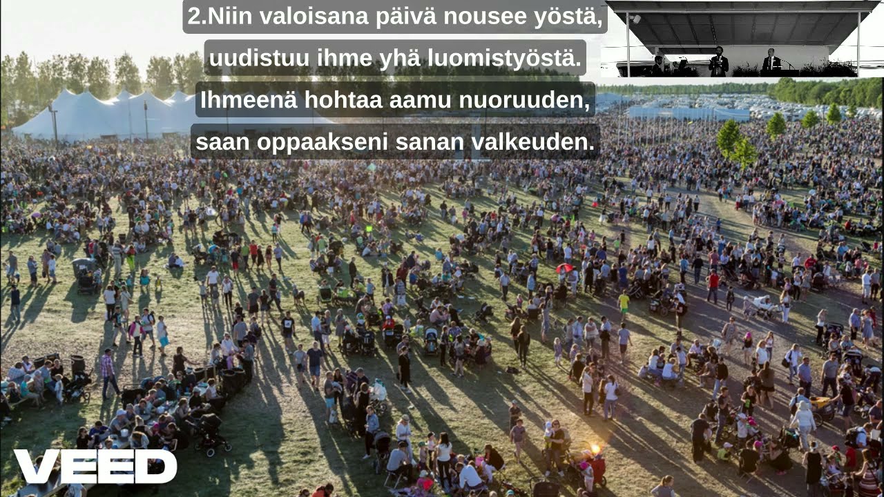 Suviseurat Summer Services - Siionin Laulu / Song of Zion SL 201: 