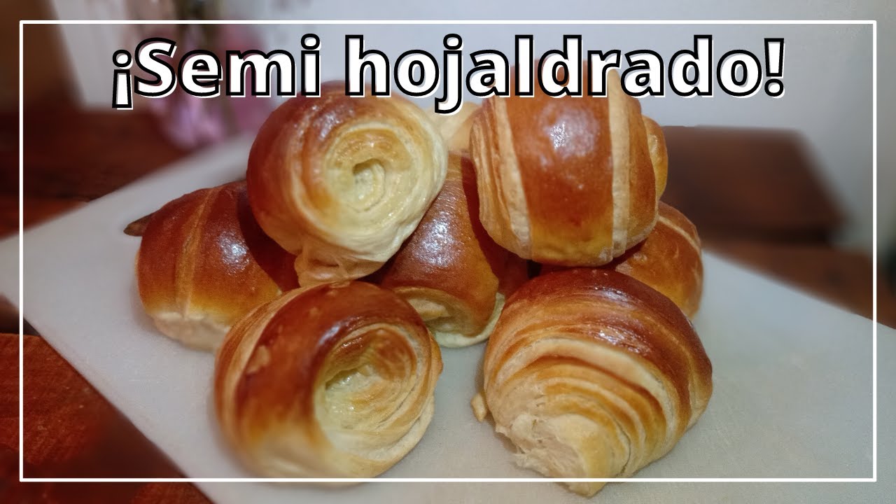 😍 El mejor Pan Leche Colombiano (Semi hojaldrado).