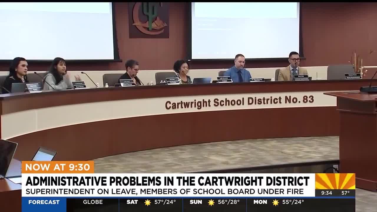 Cartwright Elementary experiencing administrative problems