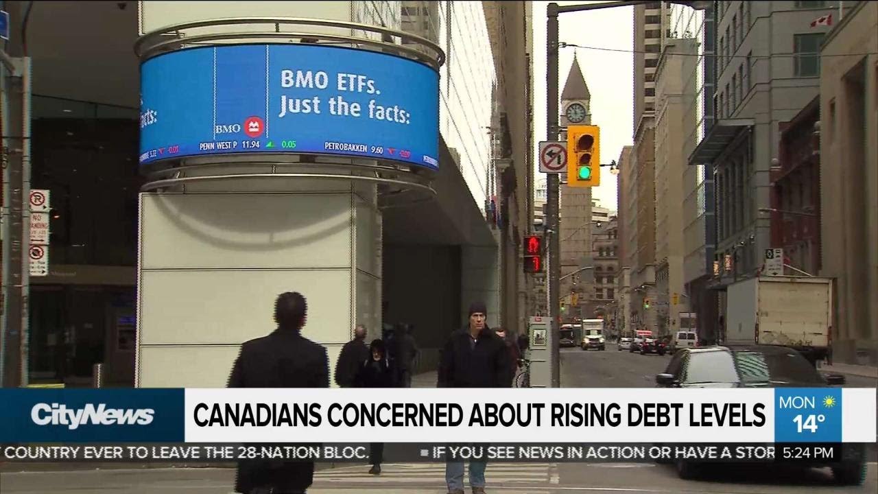 Business report: Canadians worried about rising debt levels