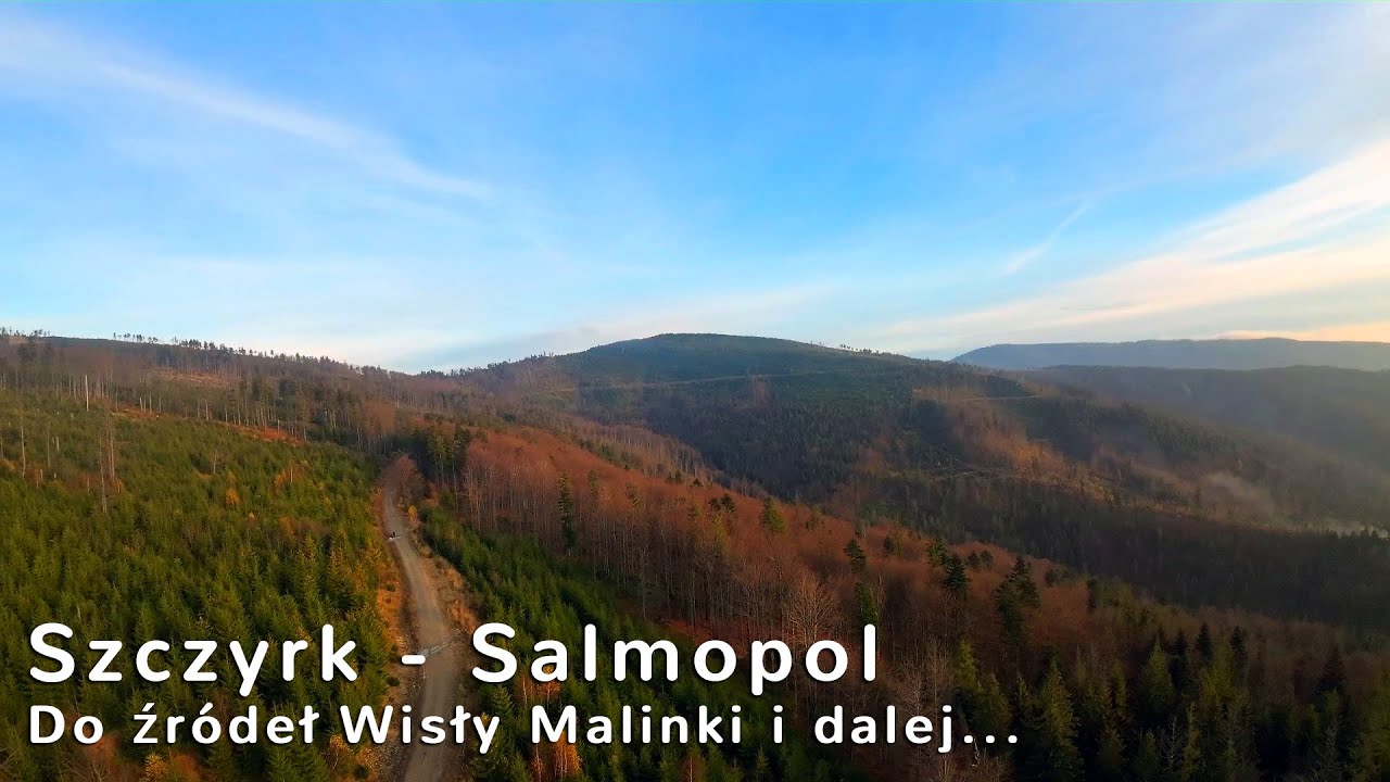 Szczyrk - Salmopol (Biały Krzyż). Do źródeł Wisły Malinki i dalej...