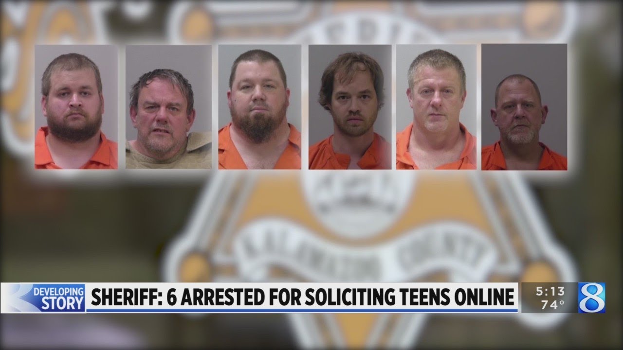 Kalamazoo County sheriff: Six arrested for soliciting teens online