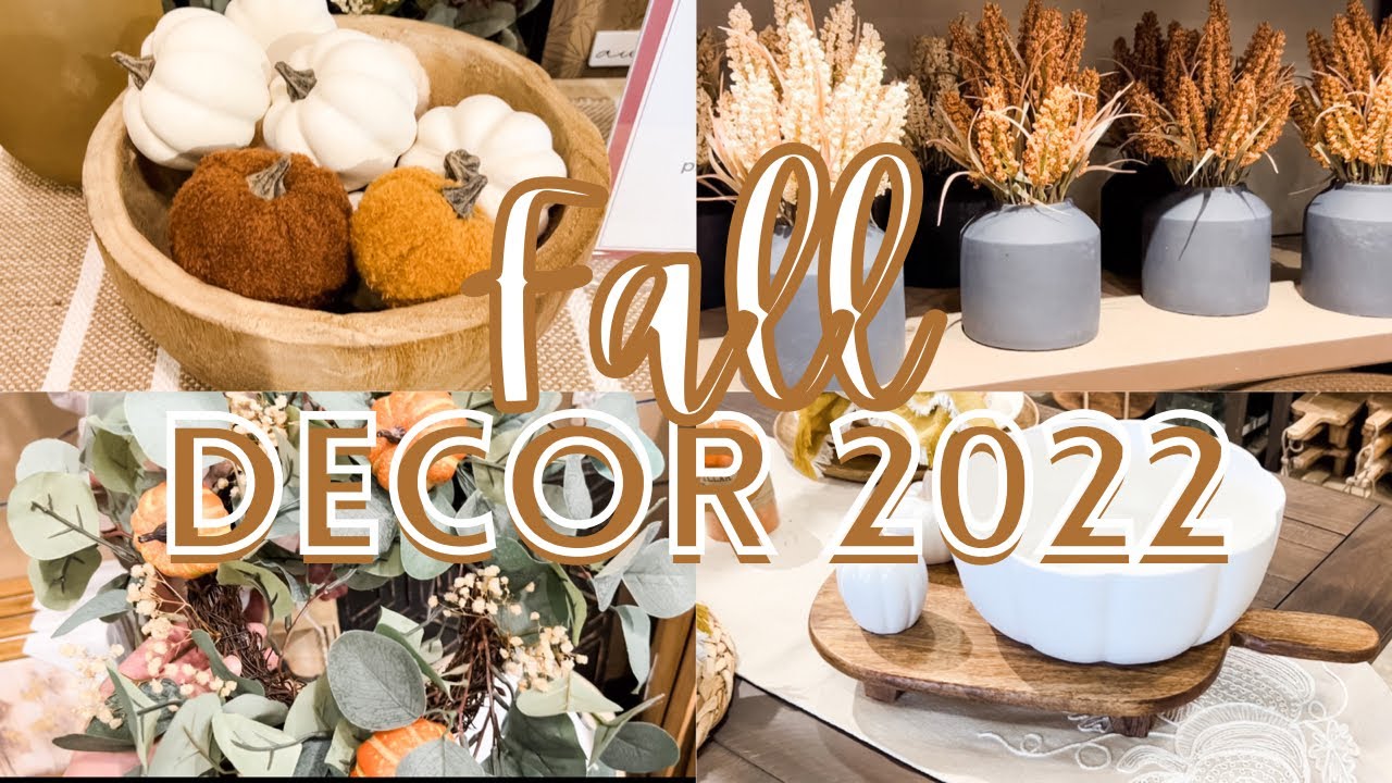 *NEW* FALL DECOR 2022 | Fall shop with me | Kirkland&rsquo;s & Hobby Lobby