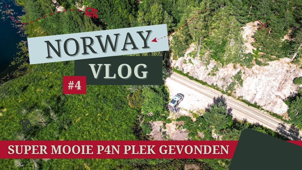 #4 ONZE EERSTE AFGELEGEN PARK4NIGHT PLEK IN NOORWEGEN | UITKIJKPUNT LANGS DE SNELWEG