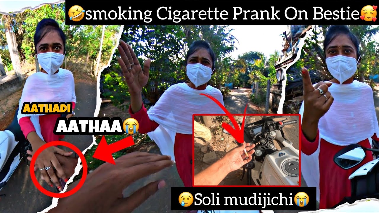 Cigarette prank on Bestie😜 | Heart Throttlers | HTF