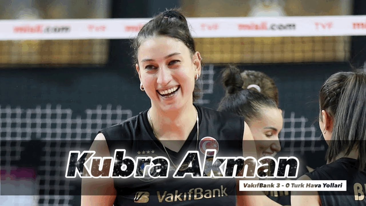 Kübra Akman | Middle Blocker | Vakıfbank vs Türk Hava Yolları │ Turkish Volleyball League 2021/22