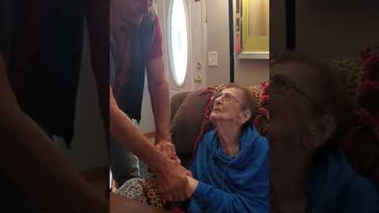 102 Year Old Mother Doesn't Want Her 70 Year Old Son To Go || ViralHog