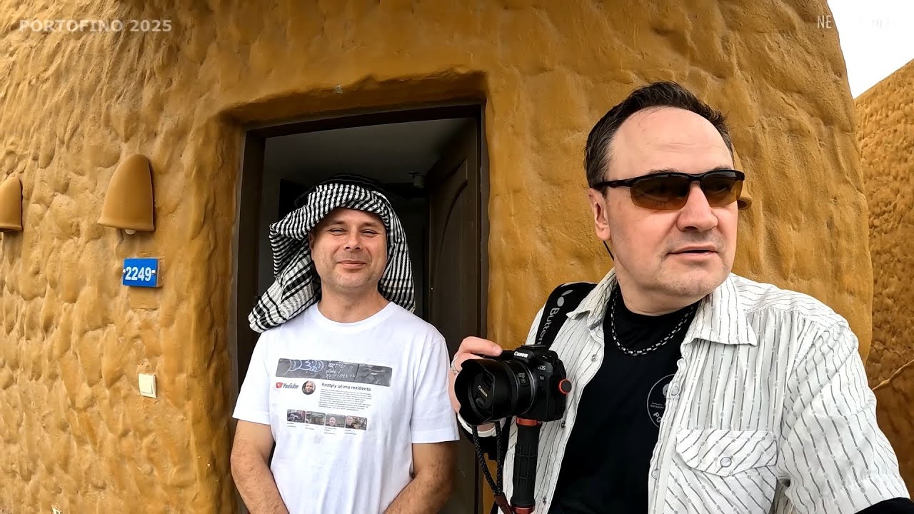Pickalbatros Portofino 2025 | Marsa Alam | 1. díl | Mraky, pokoj, resort tour: příjezdovka, krámky