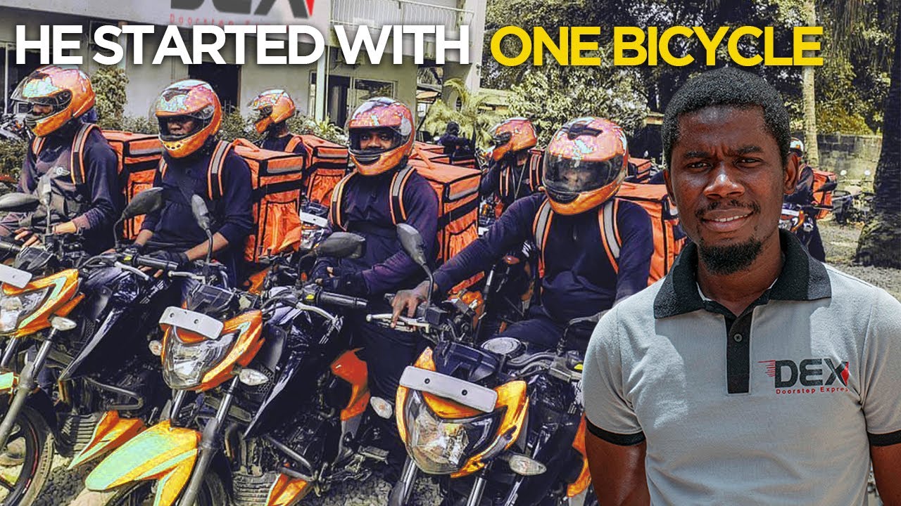 HE STARTED GAMBIA'S FIRST DELIVERY COMPANY