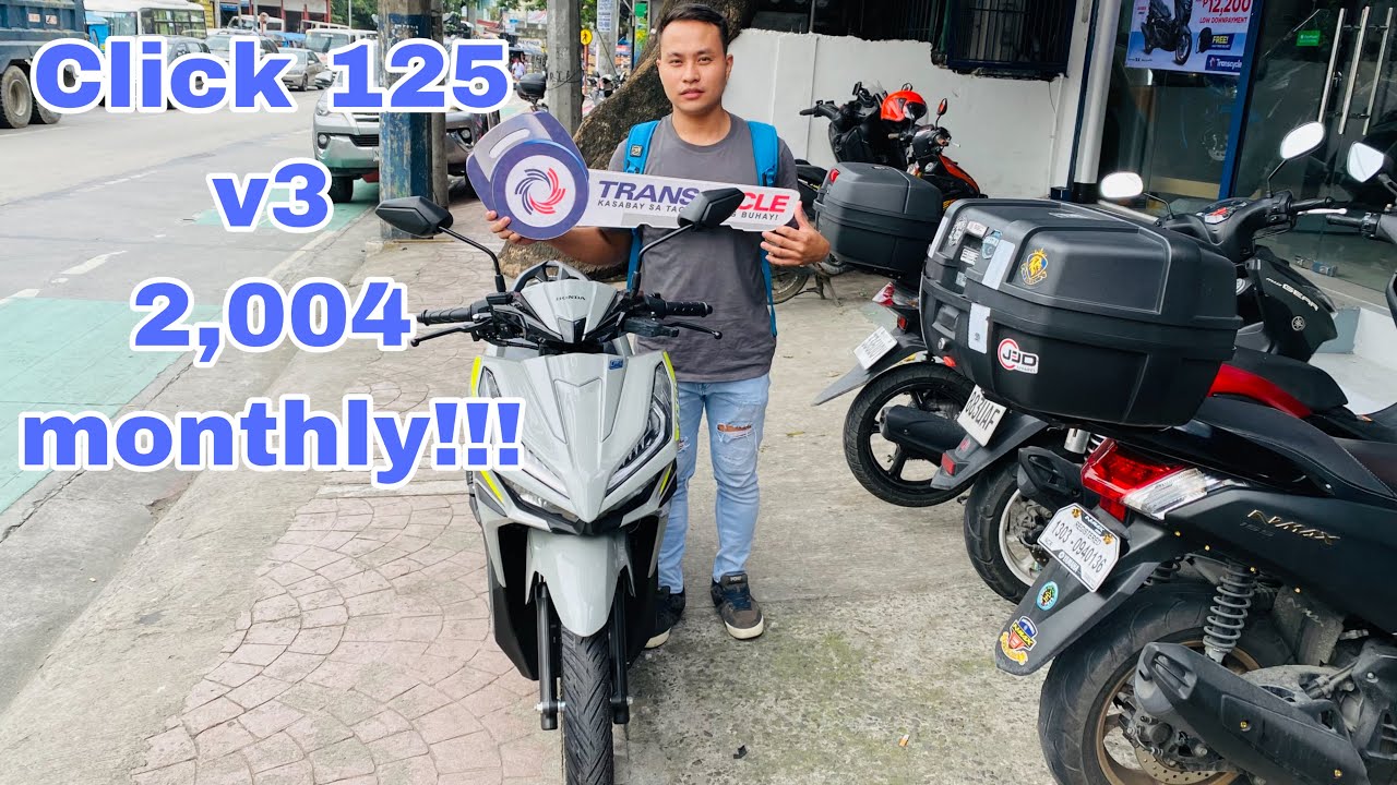 Installment ng HONDA CLICK 125i V3 ko | 2,004 monthly