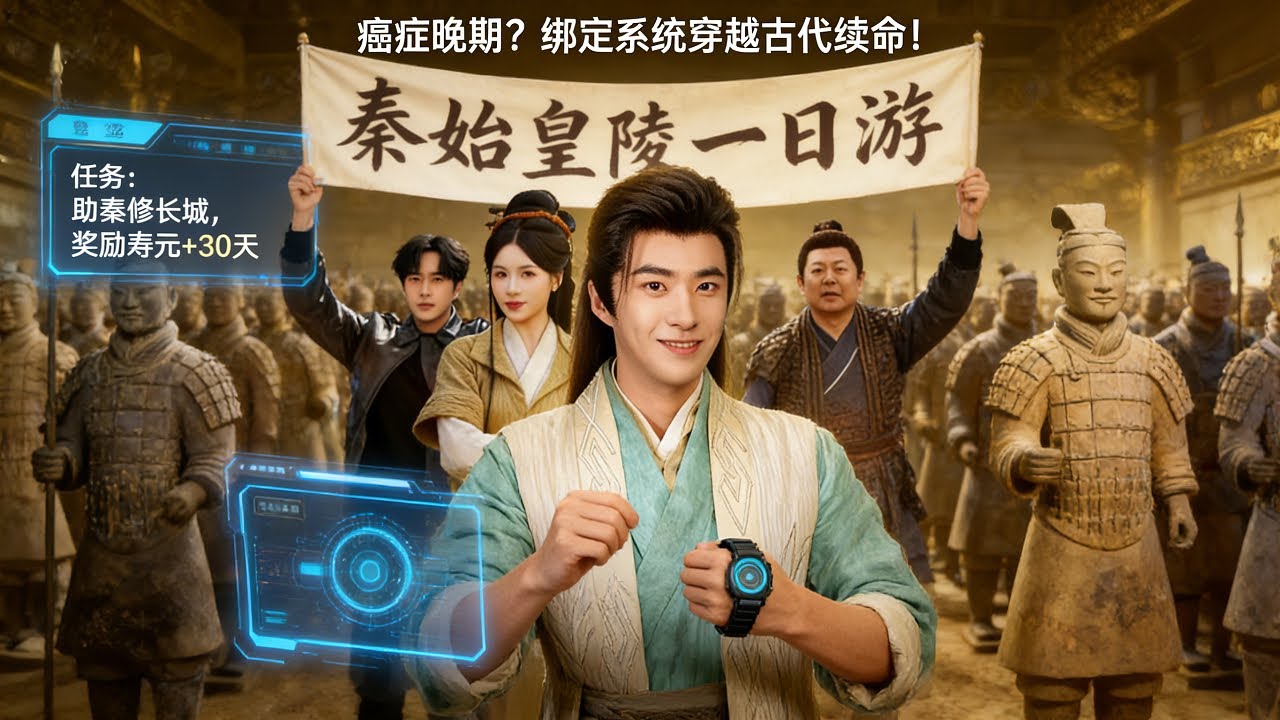 超清：我带游客去穿越，为古人送物资传技术，在时空冒险！  #新劇首發 #全集 #短劇推薦 #精選 #熱門劇