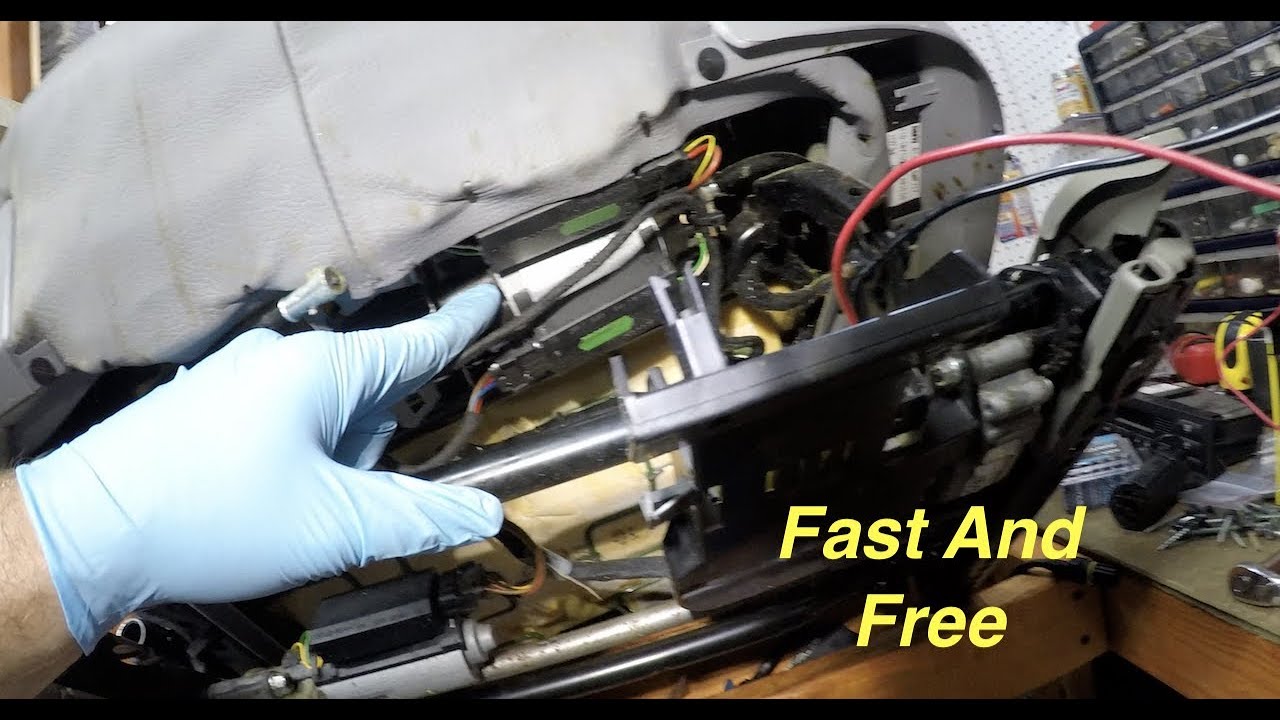 ПРОСТОЙ способ исправить деформированную спинку и нижнюю часть сиденья BMW M5 E38 E39 E34