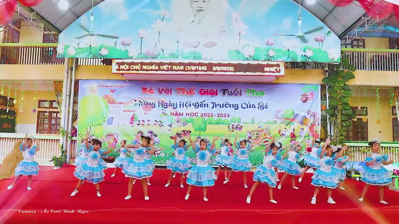 Múa Khai Giảng năm 2023-2024 (Thị Bánh 5t ) - múa Cherry chery Lady