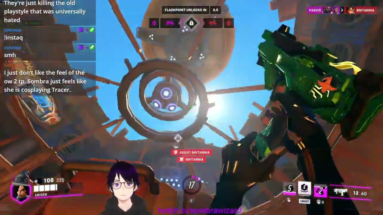 GOD OF SOMBRA! SOMBRAWIZARD SOMBRA SEASON 13 TOP 500 OVERWATCH 2 GAMEPLAY