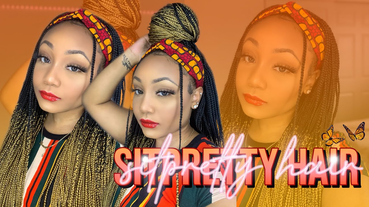 SIT PRETTY HAIR BRAIDED HEADBAND WIG