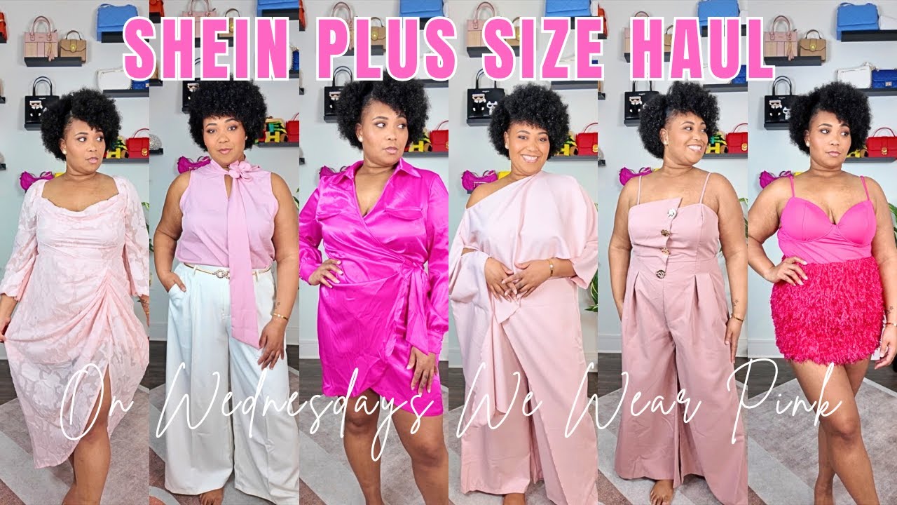 SHEIN Plus Size Valentine’s Day Haul: Pink Looks for Date Night & Galentine’s Brunch | Sizes 2X & 3X