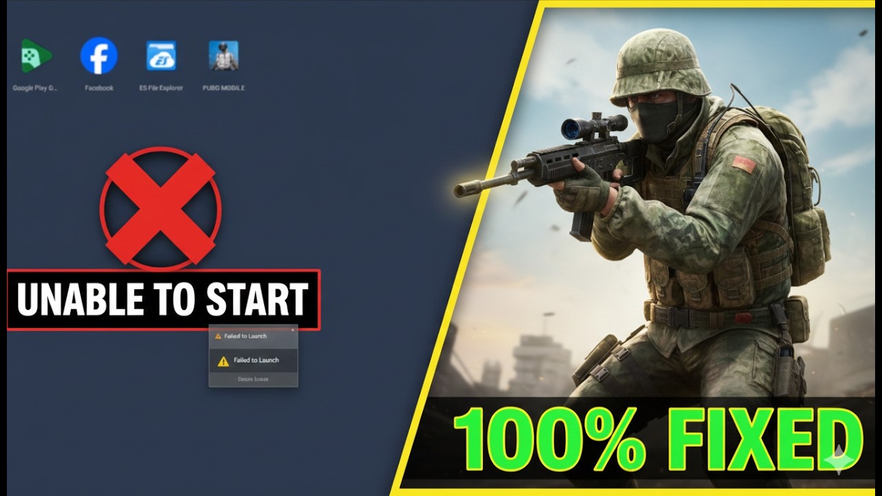 Gameloop - Unable to Start Any Game (PUBG Mobile / CODM) (100% Solution)