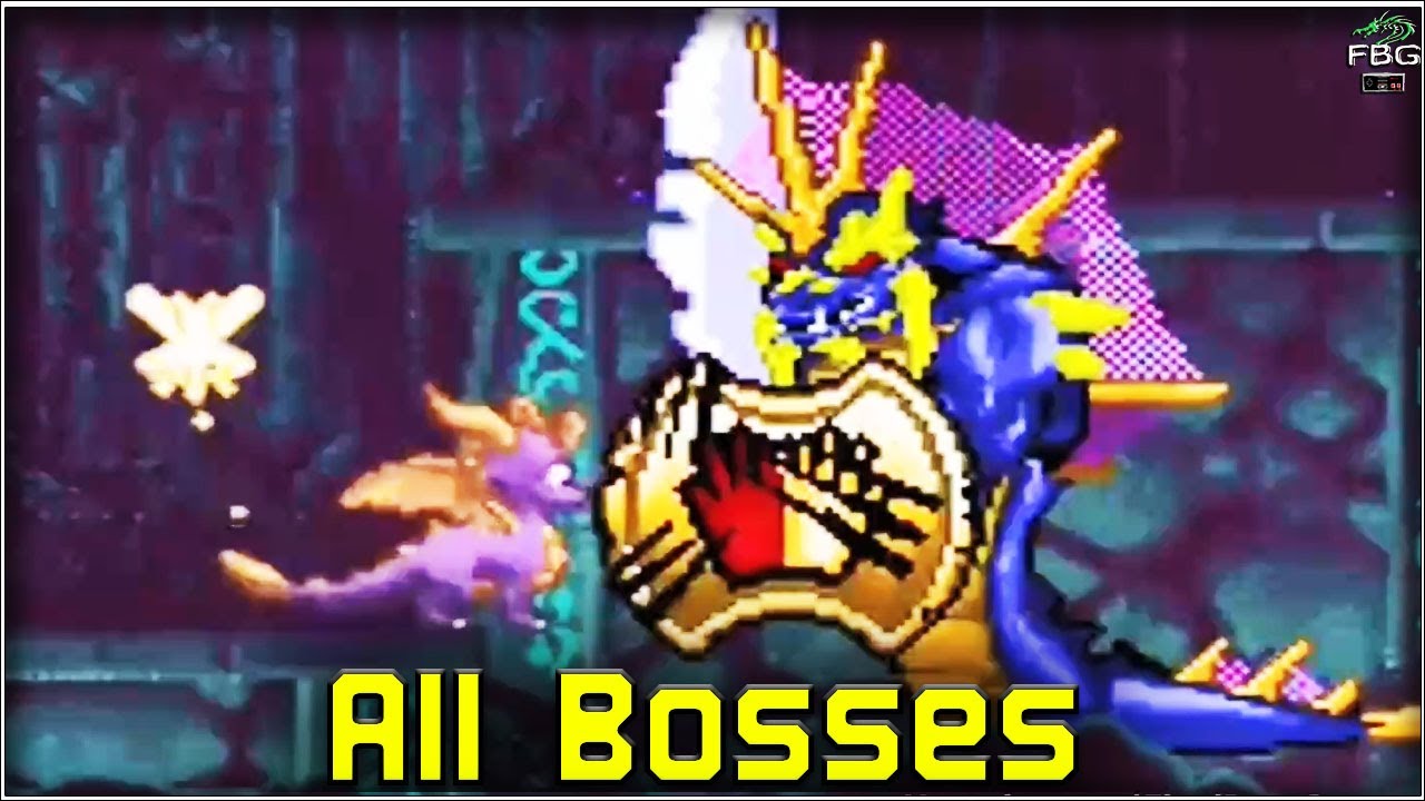 The Legend of Spyro The Eternal Night - All Bosses