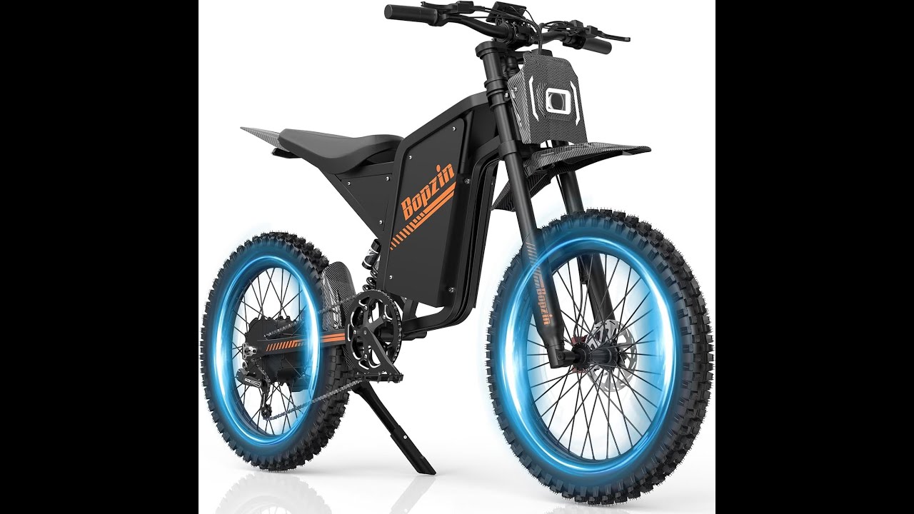 Review: Bopzin Electric Dirt Bike &ndash; 3000W, 45MPH & 100+ Mile Range for Adults