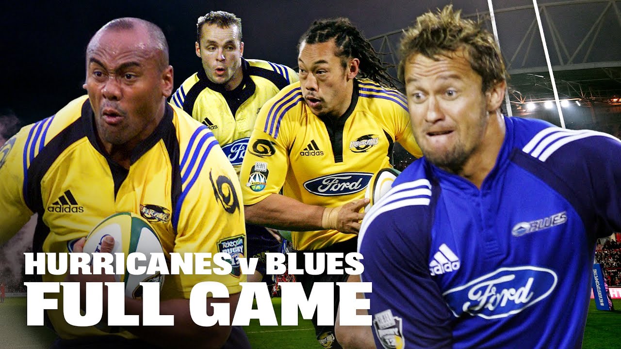 Super Rugby's First EVER Match 1996 | FULL GAME | Blues vs Hurricanes