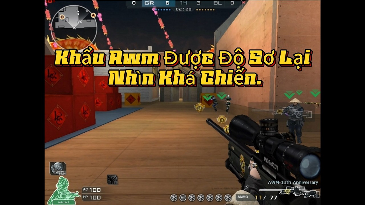 Awm - 10Th Anniversary. Khẩu Awm Được Độ Sơ Lại Nhìn Cũng Khá Chiến 😆😆😆