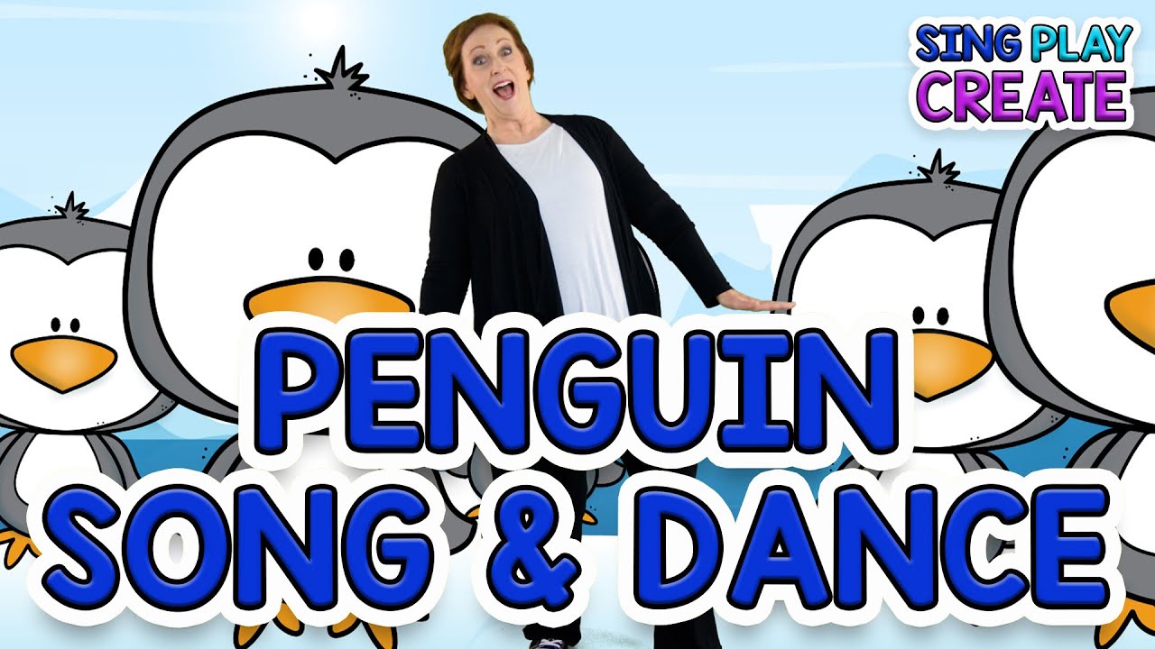 Penguin Song and Dance🐧| Winter Brain Break| Penguin Action Song |Sing Play Create