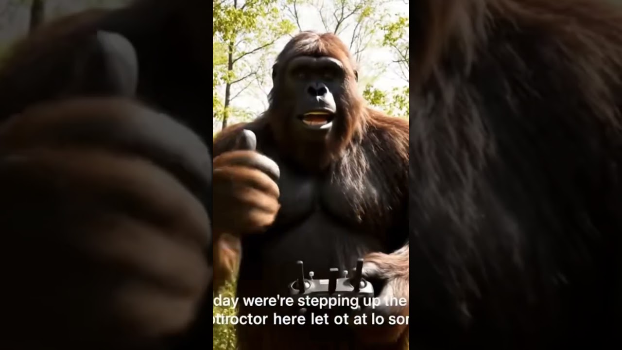 Day in the life with bigfoot #bigfoot #wilderness #forest #funny #vlog