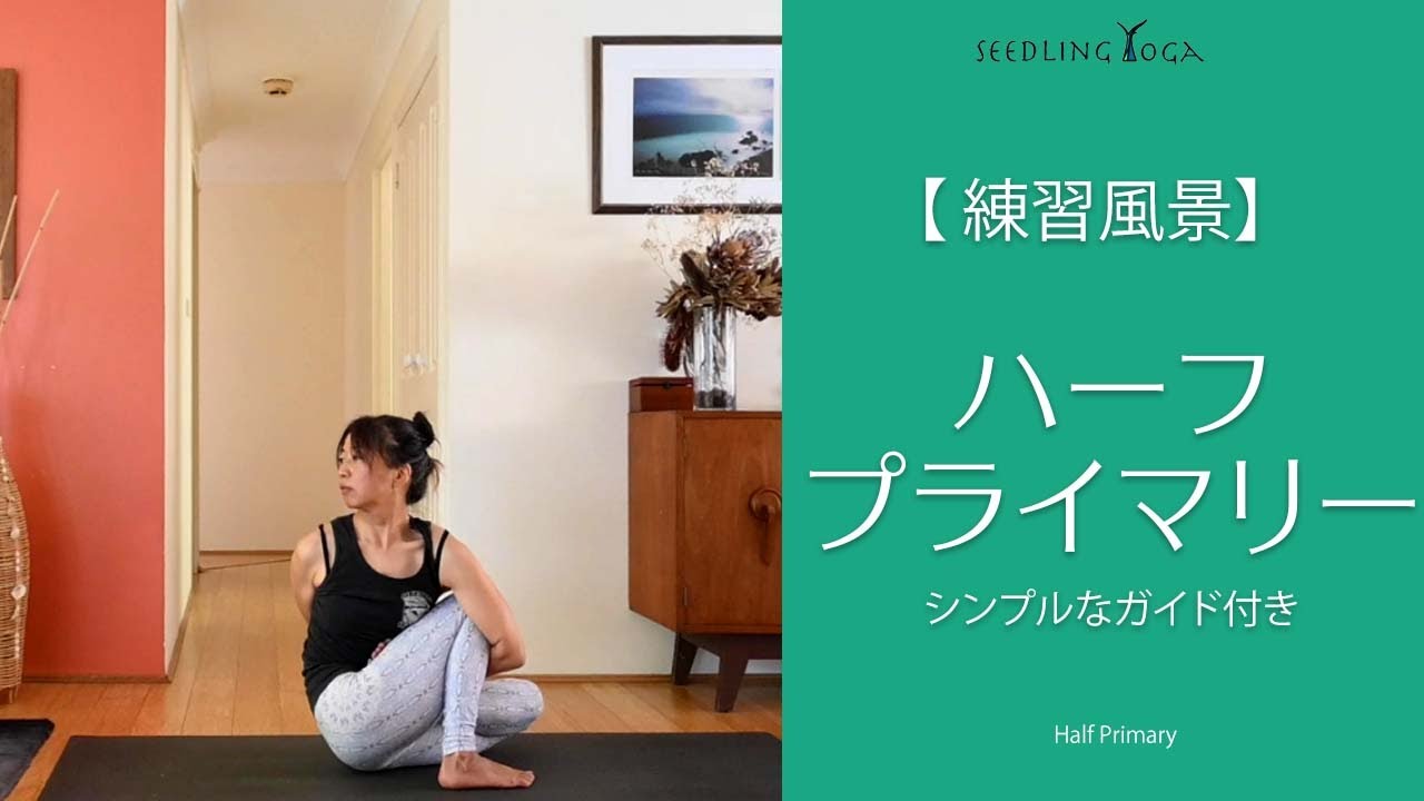 【自宅練習用】アシュタンガヨガ ハーフプライマリー