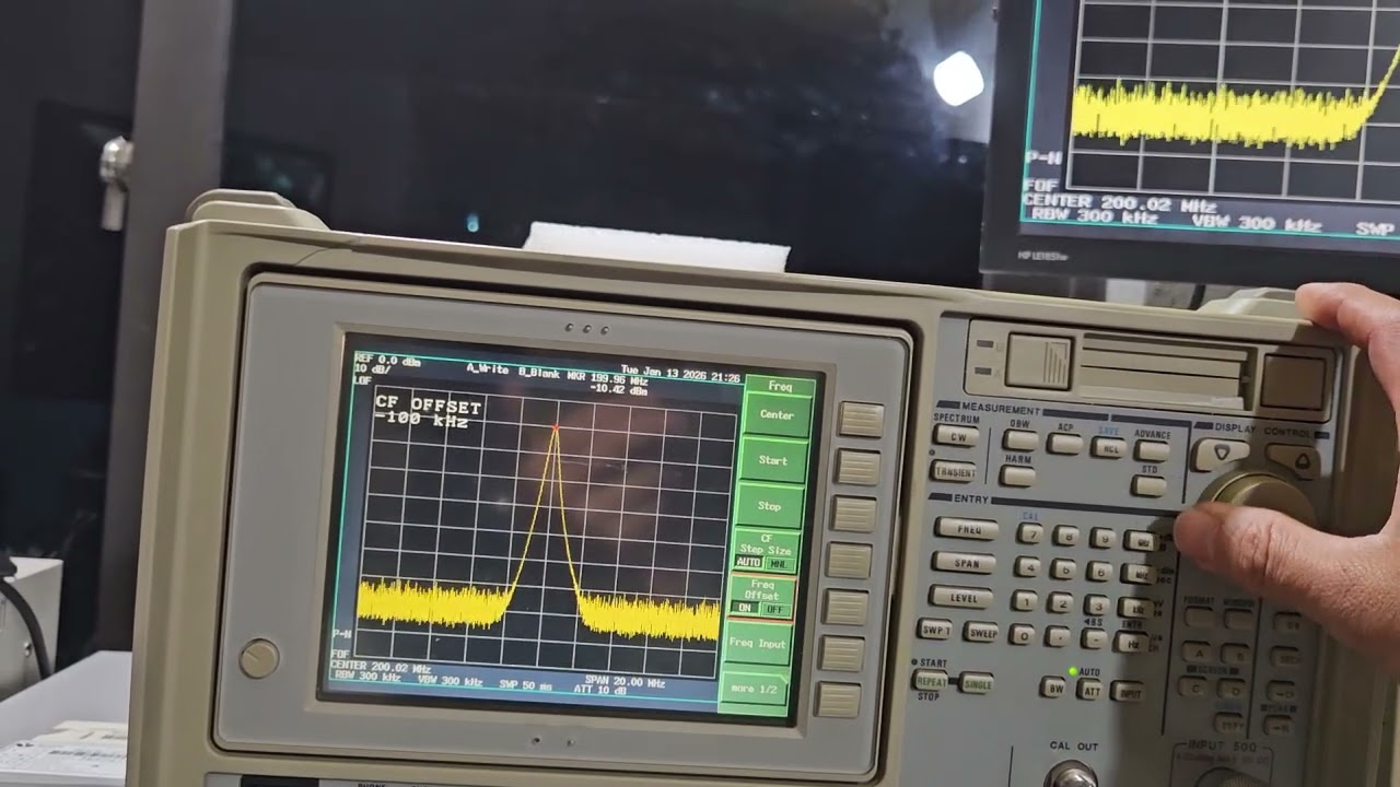 Advantest R3465. Modulation spectrum analyzer